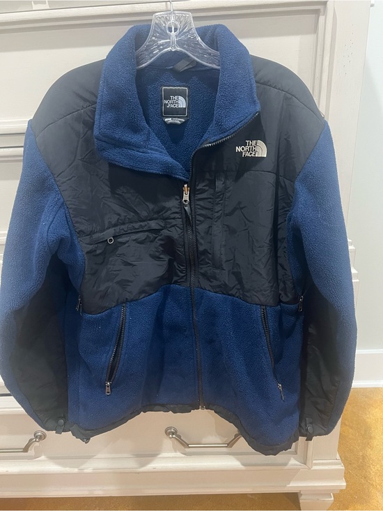 The North Face Other - The North Face Navy Blue and Black Fleece Jacket